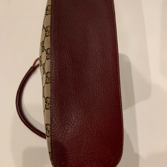 Monogram Classic Ring Brown/red Canvas Hobo - Picture 6 of 6